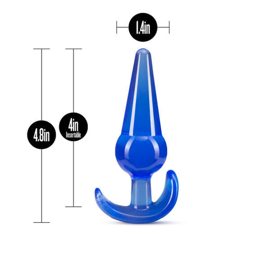 B yours large anal plug blue