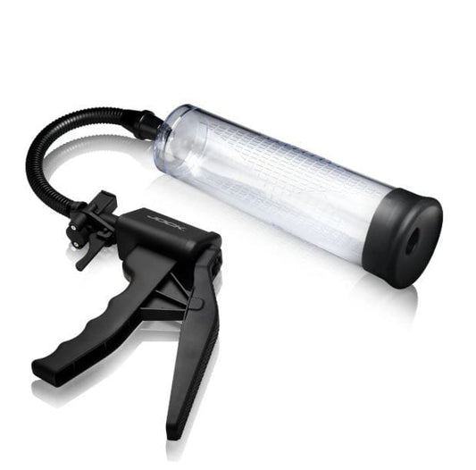 Jock advanced amp up penis pump w/trigger handle